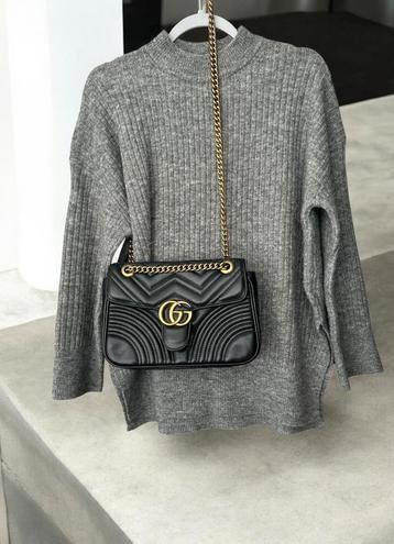 H&m dames grijs lange trui oversize s 36 beschikbaar voor biedingen