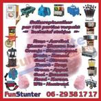 SUIKERSPINSUIKER in 10 kleuren/smaken met suikerspinstokjes, Ophalen, Nieuw