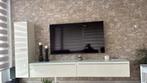 Tv kast, hoog wit glans, Huis en Inrichting, Kasten | Overige, Ophalen, Zo goed als nieuw