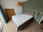 Comfortabel en stijlvol boxspringbed, Huis en Inrichting, Slaapkamer | Boxsprings, Ophalen, Gebruikt, Beige, Tweepersoons
