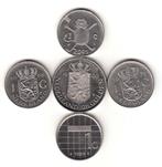 Lot Juliana/Beatrix: gulden - rijksdaalder 1968-2001-4 stuks, Verzenden, Koningin Juliana, 2½ gulden