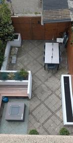 Gratis tuintegels 60x40 en 30x30. Gratis rode klinkers 10x10, Tuin en Terras, Tegels en Klinkers, Ophalen, Gebruikt, 10 m² of meer