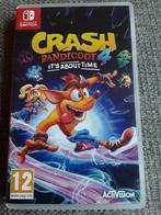 Nintendo Switch Game Crash Bandicoot 4 It's About Time, Spelcomputers en Games, Avontuur en Actie, 1 speler, Ophalen of Verzenden
