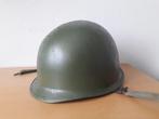 US m1 helm wo2 repro, Ophalen of Verzenden, Landmacht, Amerika, Helm of Baret