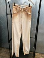 Msgm jeans spijkerbroek 36 denim tie dye, Beige, Ophalen of Verzenden, Zo goed als nieuw, Maat 36 (S)
