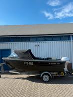 Prachtige snelle Admiral 440 sloep Honda 20 pk buiskap, Watersport en Boten, Ophalen, 10 tot 30 pk, Admiral, Zo goed als nieuw