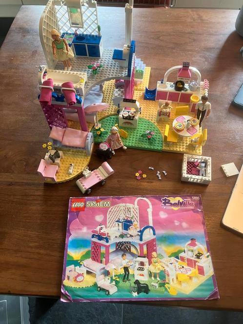 Lego 5895 Villa Belville Playhouse, Kinderen en Baby's, Speelgoed | Duplo en Lego, Gebruikt, Lego, Complete set, Ophalen of Verzenden
