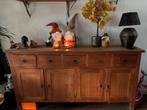 Teak dressior, Huis en Inrichting, Kasten | Dressoirs, Ophalen, 150 tot 200 cm, Teakhout, Zo goed als nieuw
