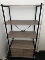 JYSK VANDBORG open kast met schuifdeuren, Huis en Inrichting, Ophalen, Metaal, Zo goed als nieuw, Minder dan 150 cm