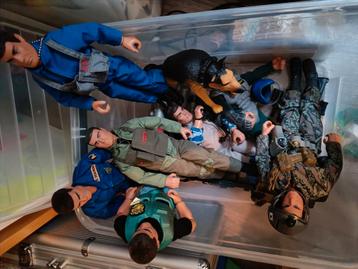 Action man - hele doos beschikbaar voor biedingen