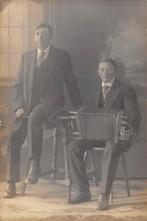 Onbekend Fotokaart Man met accordeon Muziek instrument, Verzenden, Voor 1920, Ongelopen