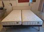 Auping Original Bed 160 x 200 cm. Electrisch herstelbaar., Huis en Inrichting, Slaapkamer | Bedden, Verstelbaar, Beige, Tweepersoons