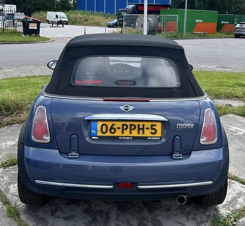 Mini Cooper Cabrio 2005 Blauw | APK tot 07-2026, Auto's, Mini, Particulier, Cabrio, Benzine, E, Cabriolet, Handgeschakeld, Geïmporteerd
