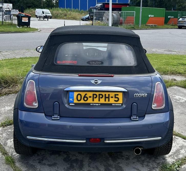 Mini Cooper Cabrio 2005 Blauw | APK tot 07-2026, Auto's, Mini, Particulier, Cabrio, Benzine, E, Cabriolet, Handgeschakeld, Geïmporteerd