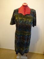 Wax jurk mt 46, Kleding | Dames, Jurken, Overige kleuren, Verzenden, Maat 46/48 (XL) of groter, Zo goed als nieuw