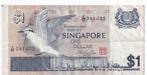 Singapore, 1 Dollar, 1976, Postzegels en Munten, Bankbiljetten | Azië, Oost-Azië, Los biljet, Verzenden
