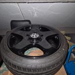 Touareg Velgen 17 inch zwart hoogglans, Auto-onderdelen, Banden en Velgen, Gebruikt, Banden en Velgen, 17 inch, Personenwagen