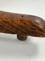 Tilt top tafel Engels antiek eiken rechthoek groot, Antiek en Kunst, Antiek | Meubels | Tafels, Ophalen