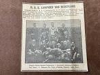 H.B.S. DEN HAAG KAMPIOEN VAN NEDERLAND 1925, Ophalen of Verzenden, Gebruikt, Overige binnenlandse clubs, Overige typen
