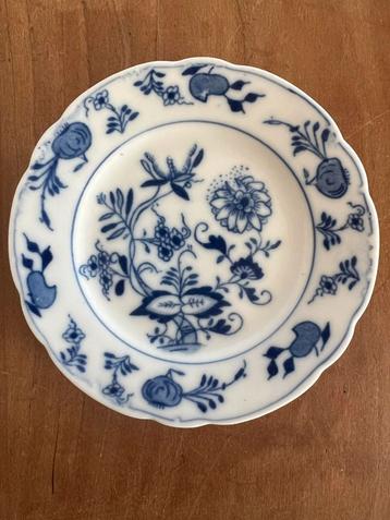 Antiek Louis Regout Bordje Zwiebelmuster 1883-1888 beschikbaar voor biedingen