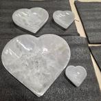 Set van 4 Seleniet schaaltjes in hart vorm, Ophalen of Verzenden