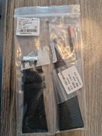 Horloge bandje leer 32mm, Overige merken, Leer, Staal, Nieuw