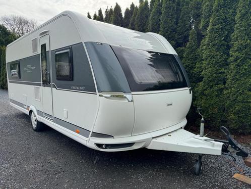 Hobby 560 LU Excellent ENKELE BEDDEN RONDZIT AIRCO DOREMA VO, Caravans en Kamperen, Caravans, Bedrijf, 1250 - 1500 kg, Hobby, Hordeur