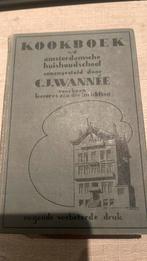 Kookboek vd amsterdamse huishoudschool, Antiek en Kunst, Antiek | Boeken en Bijbels, Ophalen of Verzenden, C j wannee