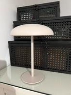 KARWEI tafellamp LED Olivier beige 25xØ19cm, Huis en Inrichting, Ophalen of Verzenden, Gebruikt, Metaal, Minder dan 50 cm