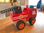 Houten Speelgoed Brandweerauto, Kinderen en Baby's, Ophalen, Zo goed als nieuw, Jongen of Meisje