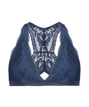Hunkemoller Bralette bh beha Alexis blauw maat M beschikbaar voor biedingen
