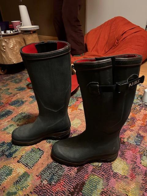 Aigle regenlaars mt 40 unisex, Kleding | Dames, Schoenen, Gedragen, Regenlaarzen, Groen, Ophalen