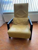 Rolf Benz Collection Forum Stoel met houden armleuningen, Huis en Inrichting, Fauteuils, Ophalen, Gebruikt, Minder dan 75 cm, Leer