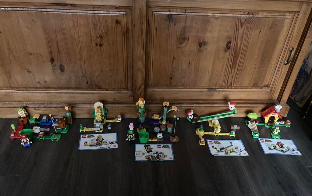Super mario lego partij, Ophalen of Verzenden, Zo goed als nieuw, Complete set, Lego