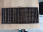 Authentieke letterbak, Huis en Inrichting, Woonaccessoires | Wanddecoraties, Ophalen