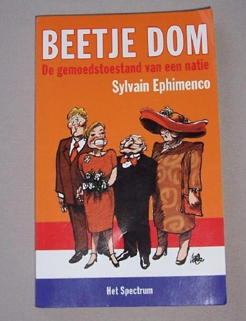 Beetje dom - gemoedstoestand v/e natie - Sylvain Ephimenco, Boeken, Politiek en Maatschappij, Zo goed als nieuw, Maatschappij en Samenleving
