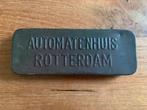 Blikje Automatenhuis Rotterdam jaren ‘30, Ophalen of Verzenden, Zo goed als nieuw