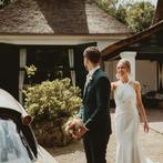 Tweedehands Moderne Trouwjurk van Ellis Bridal, Ophalen, Zo goed als nieuw, Wit, Trouwjurk
