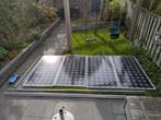Complete set zonnepanelen, omvormer en montagemateriaal, Doe-het-zelf en Verbouw, Ophalen, Gebruikt, Compleet systeem, 200 wattpiek of meer