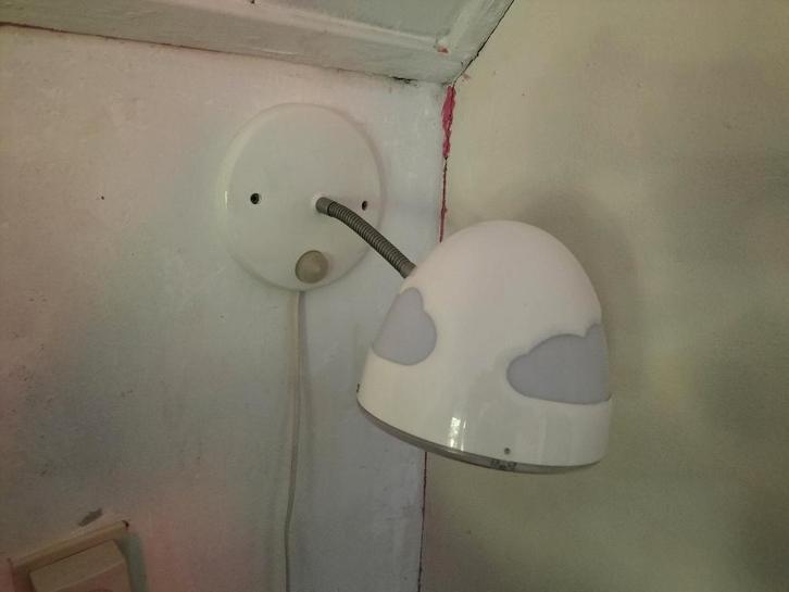 Ikea Skojig wolken lamp wit, Huis en Inrichting, Lampen | Plafondlampen, Gebruikt, Kunststof, Ophalen of Verzenden