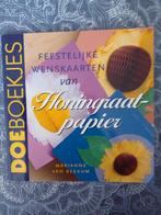 Wenskaarten van Honingraatpapier - Doe Boekjes, Ophalen of Verzenden, Zo goed als nieuw, Scrapbooking en Knutselen, Geschikt voor kinderen