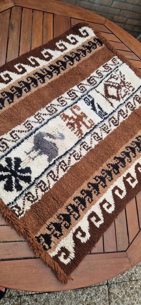 Wollen tapijt, Antiek en Kunst, Antiek | Kleden en Textiel, Ophalen of Verzenden