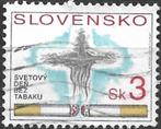 Slowakije 1994 mi.192 WERELDDAG ZONDER TABAK nom. 3, Verzenden, Overige landen, Gestempeld