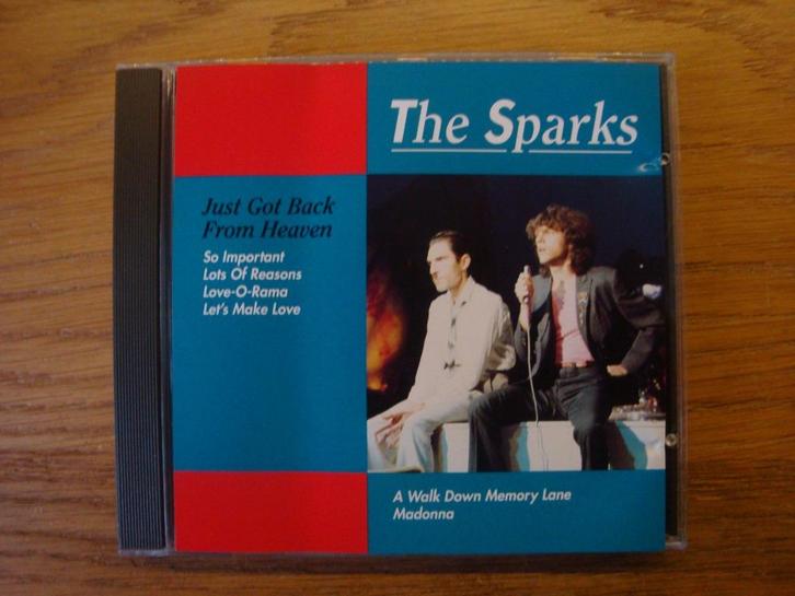 The Sparks - Just Got Back From Heaven, Cd's en Dvd's, Cd's | Rock, Gebruikt, Poprock, Ophalen of Verzenden