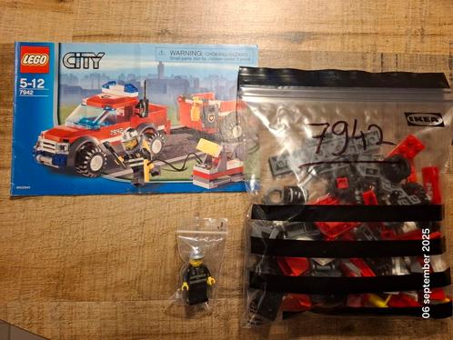 Lego City 7942 - Off Road Fire Rescue, Kinderen en Baby's, Speelgoed | Duplo en Lego, Gebruikt, Ophalen of Verzenden