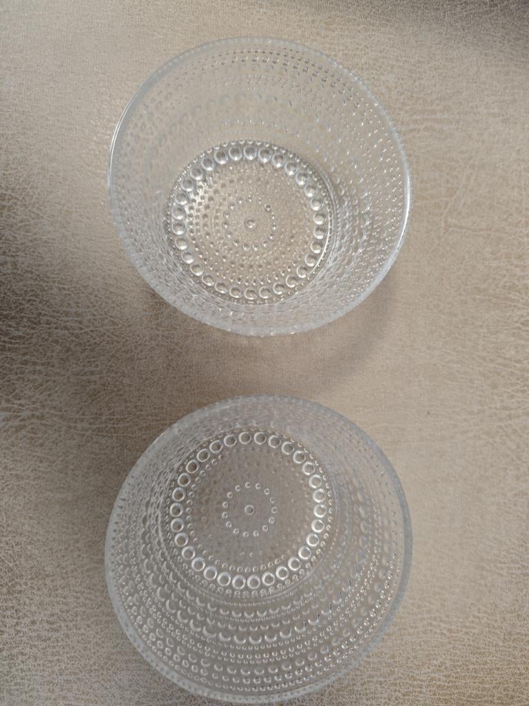 Iittala Kastehelmi kom Ø10,8 helder, Huis en Inrichting, Ophalen of Verzenden, Zo goed als nieuw, Overige materialen, Minder dan 25 cm