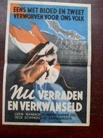 Strooipamflet NSB curacao, Verzamelen, Militaria | Tweede Wereldoorlog, Ophalen of Verzenden, Overige soorten, Amerika, Overige typen