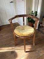 Vintage ronde eetkamerstoel, Huis en Inrichting, Stoelen, Gebruikt, Overige kleuren, Vintage, Ophalen of Verzenden