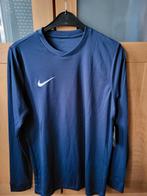 Thermo shirt nike blauw mt L, Maat 52/54 (L), Blauw, Nike, Nieuw