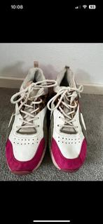 Sneakers dames roze/panterprint maat 39, Ophalen of Verzenden, Wit, Zo goed als nieuw, Sneakers of Gympen